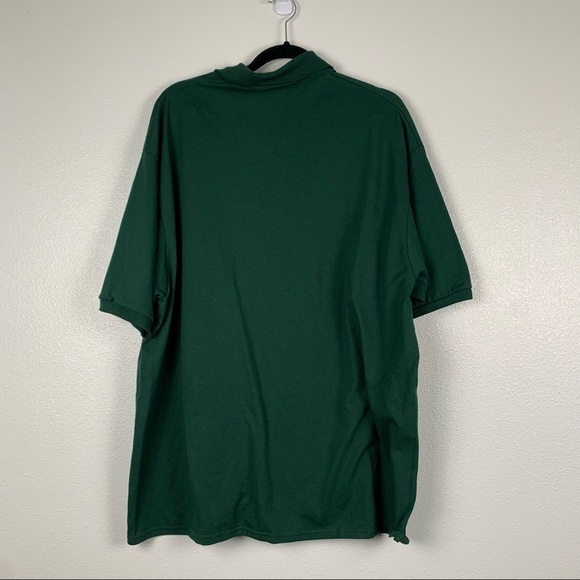 Jerzees Sports Shield Short Sleeve Polo Green‎ 2XL - Picture 5 of 5
